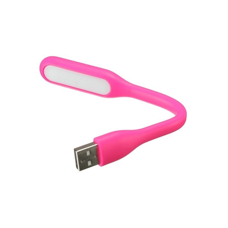 

Lampara led flexible USB para portatil Rosa