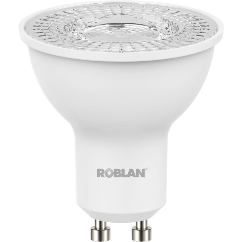 

LÁMPARA LED GU10 3,6W 270LM 220-240V BLANCA 6500K 110º GU10P03B - Roblan