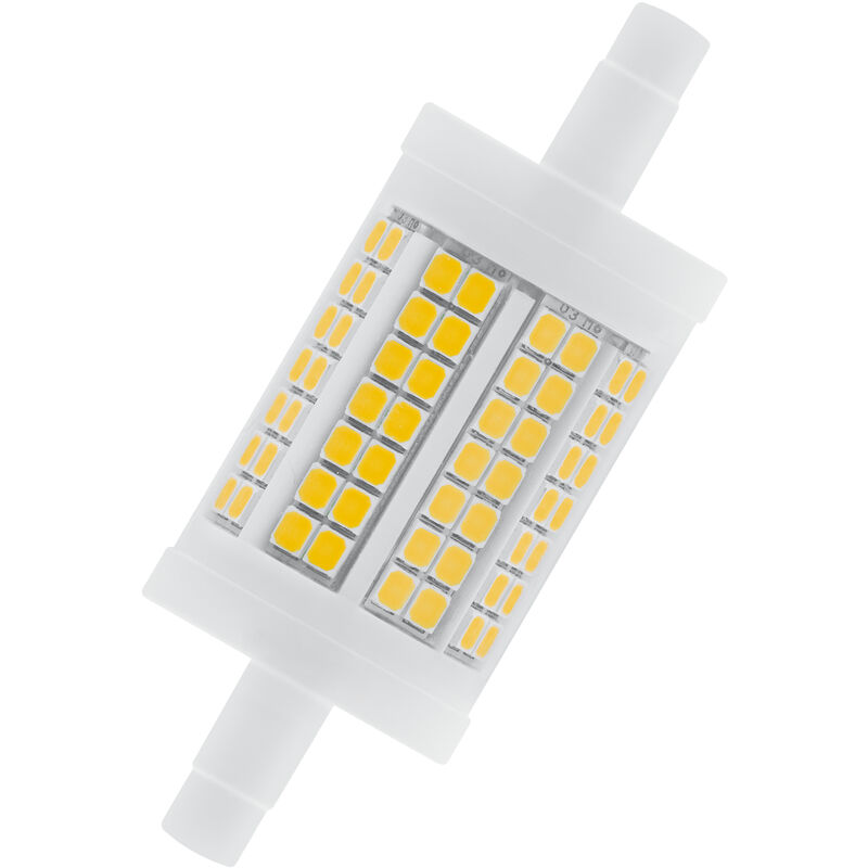 

Bombilla lineal LED R7S 11.5W 2700K Luz Calida 78MM OSRAM