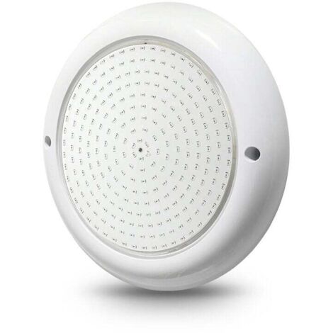 Lámpara LED PAR56 para piscina, impermeable, IP68, RGB, sumergible, 12 V CC/CA, ángulo de haz de 120°, control remoto, 5 colores ajustables, 12 modos de iluminación [Clase energética A+]