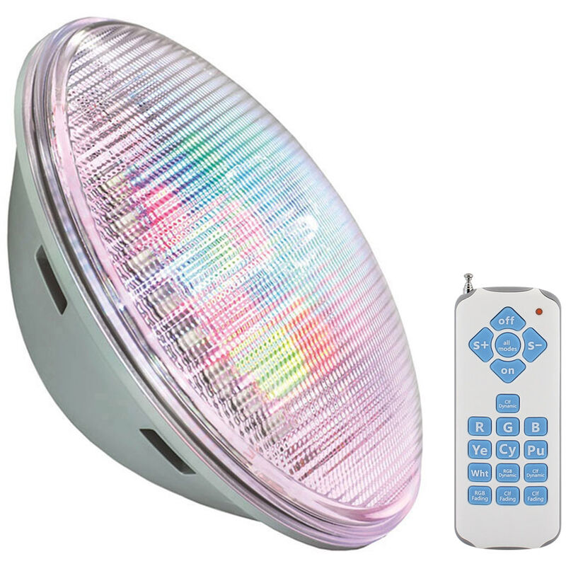 

Lámpara LED PAR56 RGB para piscinas, G53, 45W, Int., RGB - RGB