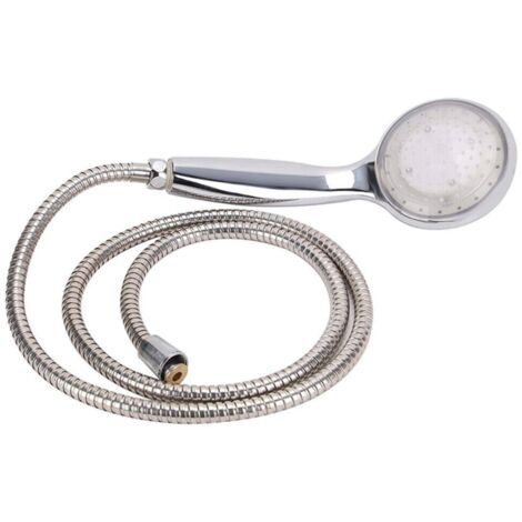 Lámpara LED para ducha A6, luz multicolor de cambio automático, funciona con agua, sin pilas, para baño, ahorra agua, fácil instalación.