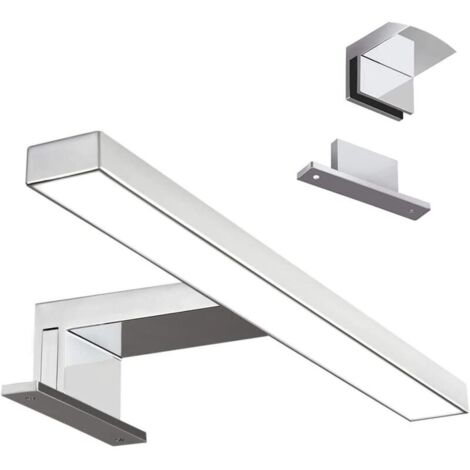 Lámpara LED para espejo de baño, 30 cm, 5 W, 110 V, para armario de maquillaje, sin parpadeo, no regulable (6000 K, blanco frío)