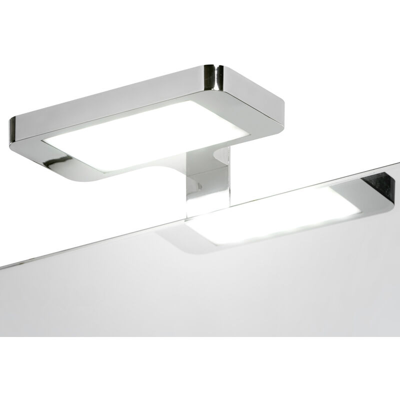 

Lámpara led para espejo de baño apliques rectangulares 6.0 6W mod. Hi-Led