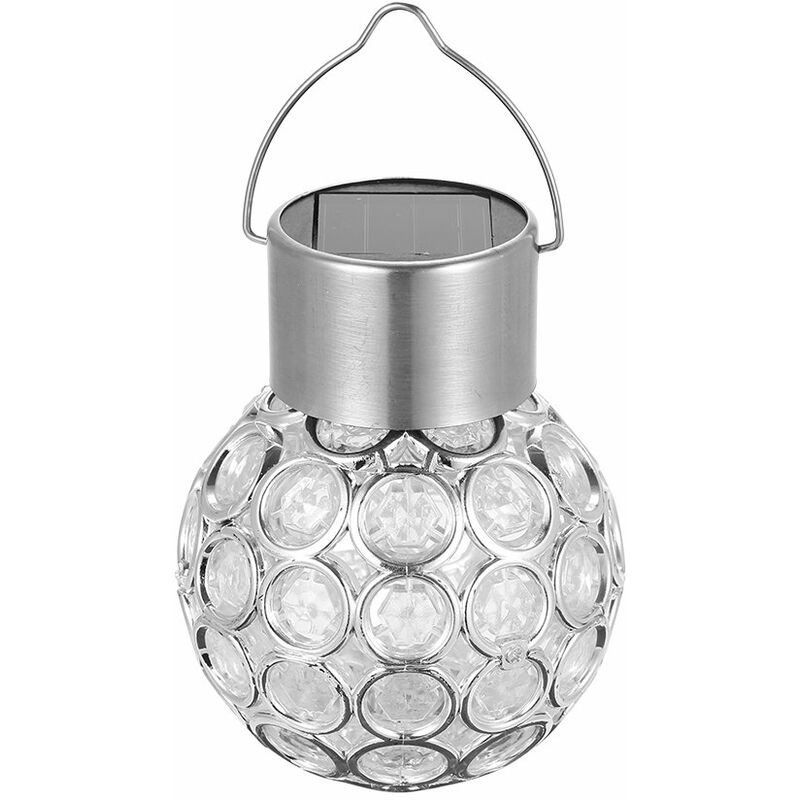 

Lampara LED para exteriores con energia solar, modos de control manual y de luz 2