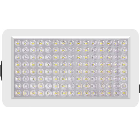 Lámpara LED para invernaderos, huertos y sistemas hidropónicos. Lámpara programable con 3 modos de temporizador (8H/12H/16H), control remoto y gancho para colgar.