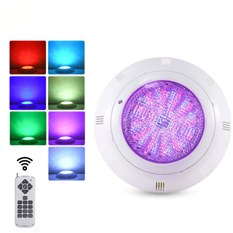 

Barcelona Led - Foco LED RGB de superficie para piscina 24W 12V-AC IP68