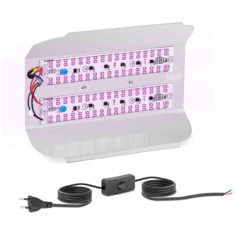 Lámpara LED para plantas - Espectro completo - 100 W - 136 LED - 6.000 lúmenes -