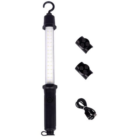 Lámpara LED Portátil Recargable 5W 400Lm 6500K IP54-Linterna para exterior