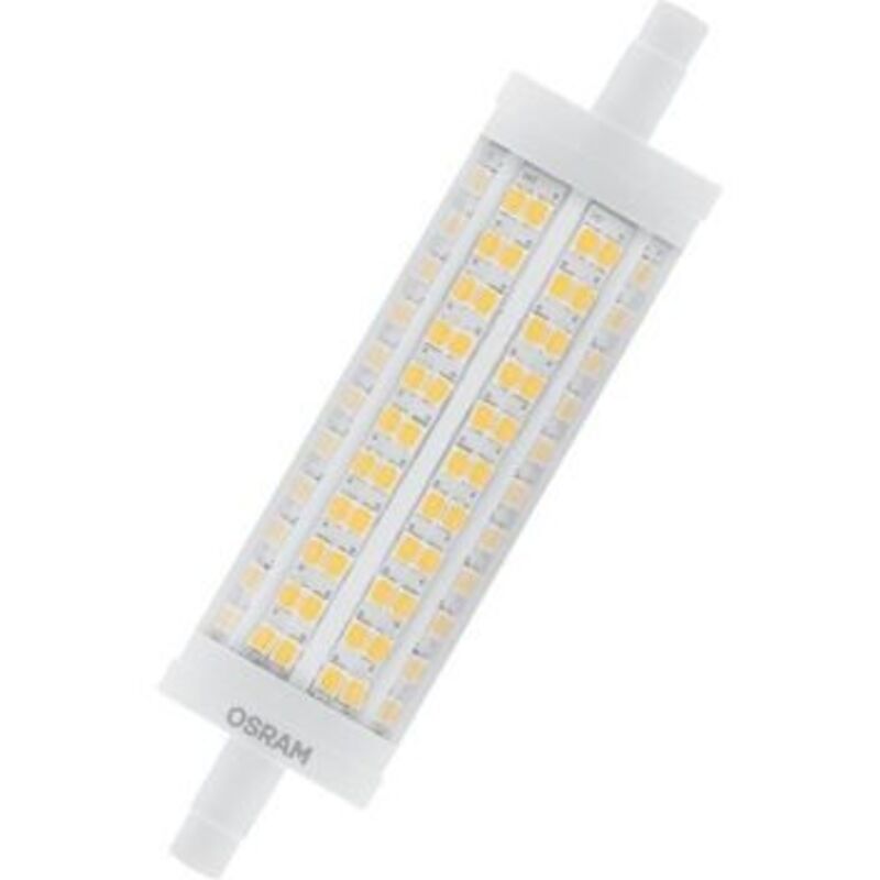 Osram 168992 Bombilla Parathom Line LED R7s - Longitud: 118 mm 17,5 W 2452 lm - 827 Blanco muy cálido - Equivalente a 150 W