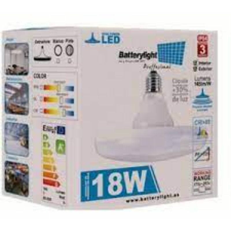 

Lampara Led Reflectora Ufo 18W 6500K