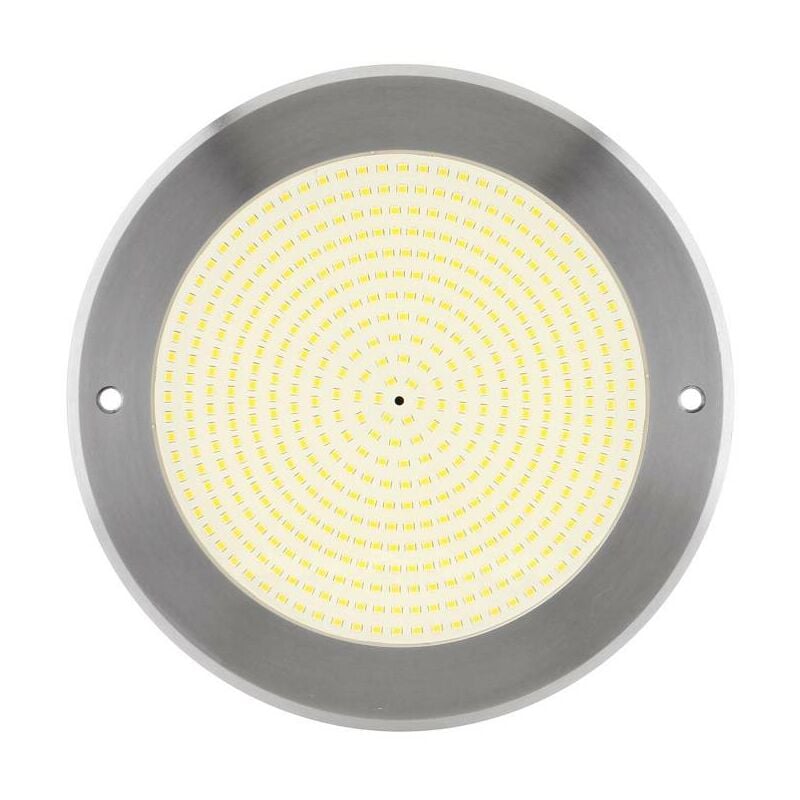 Ledbox - Lampe de piscine led slim 5mm Ø230mm, 12V ac/dc, IP68, 35W, acier