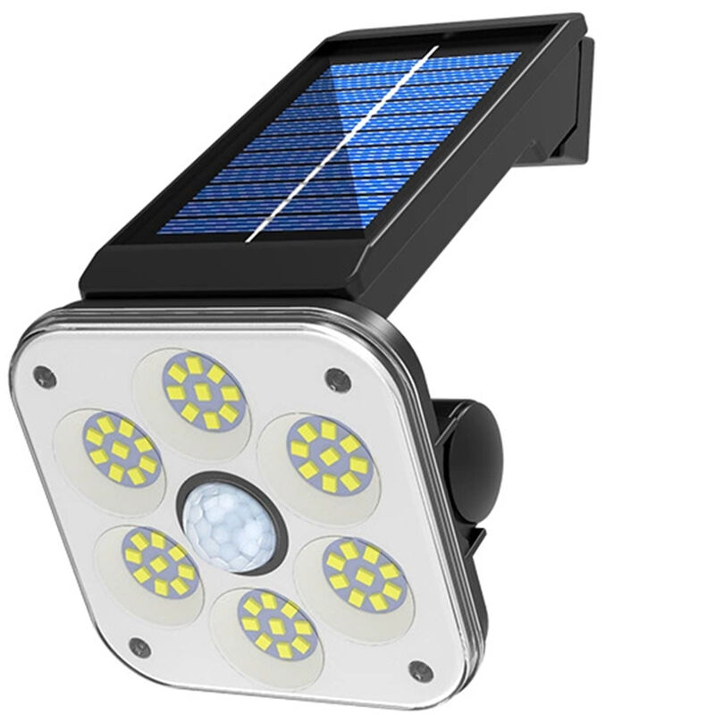 

Lampara LED solar de la calle humano induccion giratoria Lampara de pared Lampara modos de iluminacion 3 3 ~ 5 m inductivo Distancia impermeable IP65