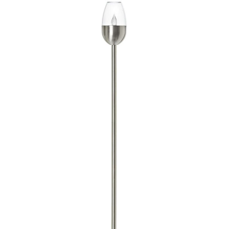 

Lámpara LED solar Lugin 3 uds. en acero inoxidable