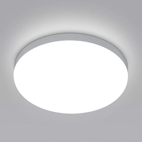 Plafon Led Techo, 32W Moderna Lámpara de Techo LED, 2500LM Blanco Frío  6500K, Redondo Luz de