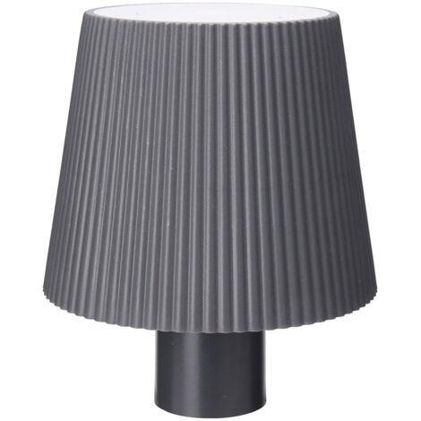 lámpara led usb para botella - pantalla gris - 36 leds - táctil - recargable