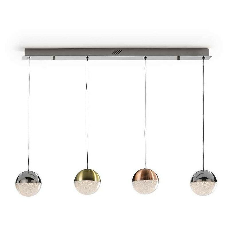 

Lámpara lineal 4 luces SPHERE led DIMABLE, colores de Schuller