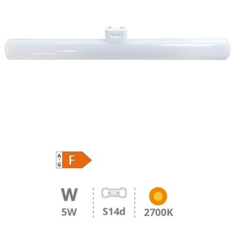 Lámpara linestra LED 5W S14d 2700K