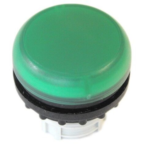 Lámpara M22-LG cabezal plano verde