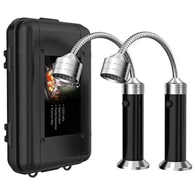 

Lámpara magnética para barbacoa | Super brillante de 360 ​​grados ajustable a prueba de la intemperie parrilla al aire libre iluminación de barbacoa