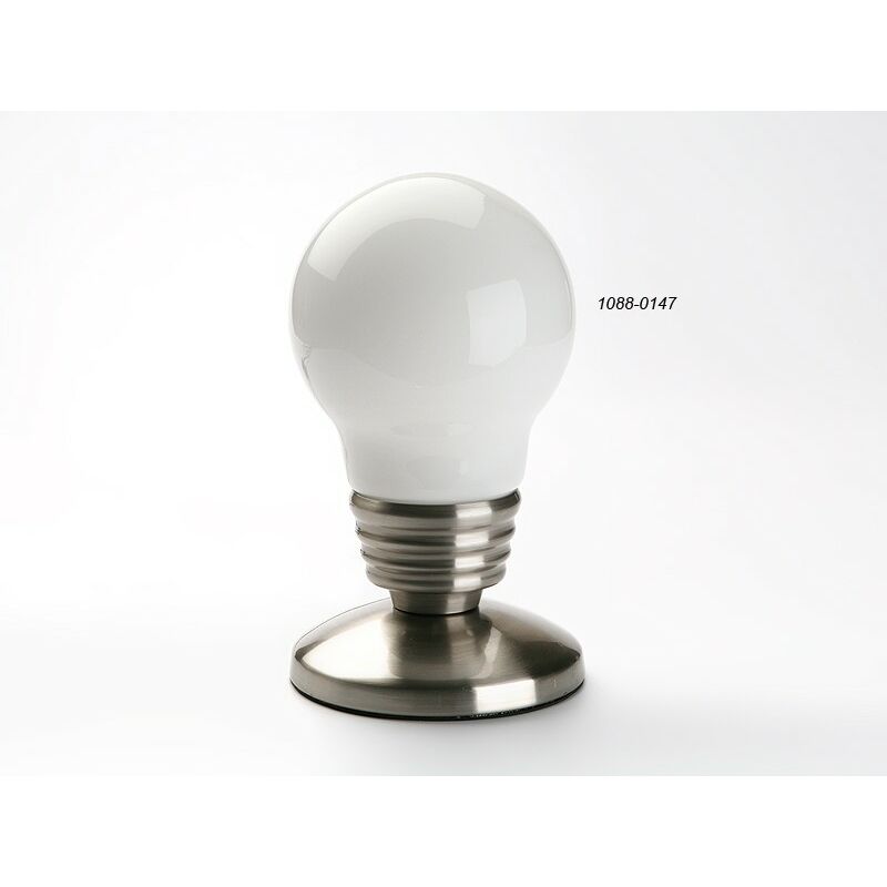 

Lampara Mesa Bombilla Cristal