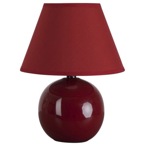 LAMPARA MESA CERAMICA MINI CEREZA E14 - 40 W