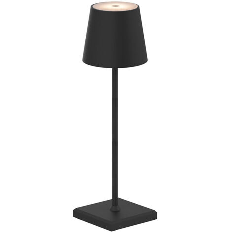 Lampara mesa Led REG.USB IP54 3.5W negro marca ELECTROBILSA