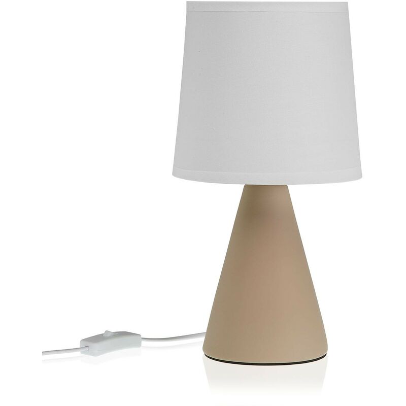 

Lampara Mesa Triángulo Beige