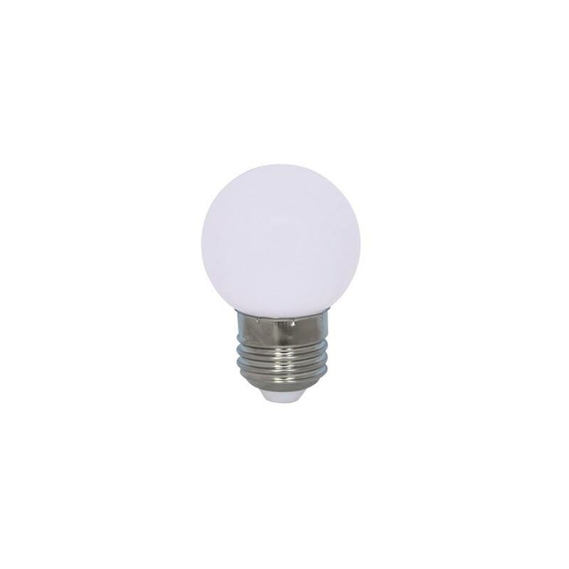

Lampara Mini Esferica Deco 0,9W E27 Blanco