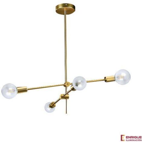 Lampara modelo JERUSALEN bronce de 4l FABRILAMP