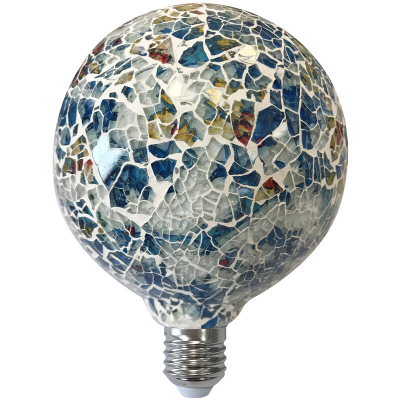 

Lámpara Led modelo Tiffany con cristal 4W azul G125 (F-Bright 2601966-AZ)