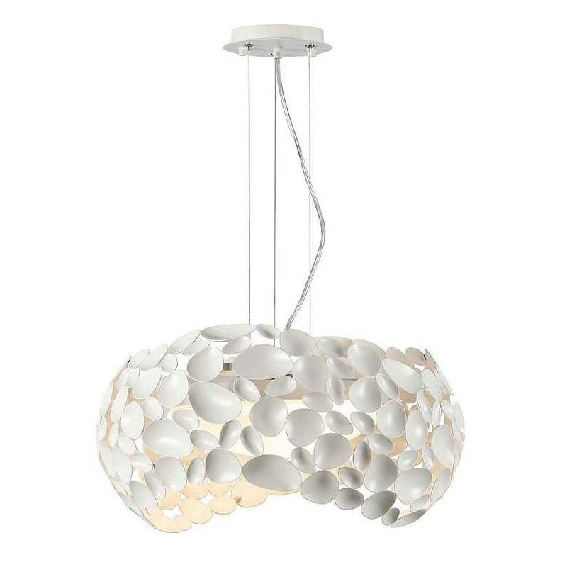

Lámpara Narisa 5 luces, blanca - Schuller