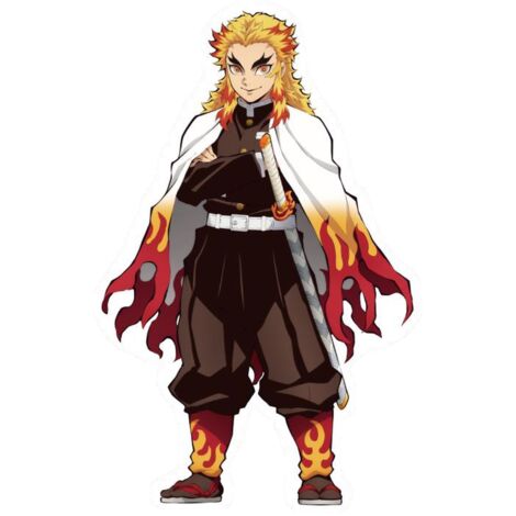 Lampara neon demon slayer kimetsu no