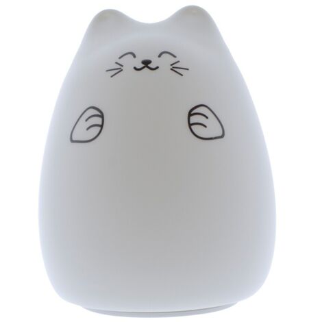 Lámpara nocturna infantil Gato LED (0,4W)