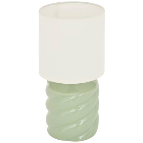 Lámpara Noly H27cm verde celadón - Atmosphera créateur d'intérieur