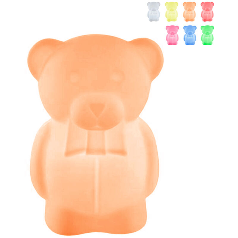 

Lámpara osito de diseño para habitaciones de niños Charlie Color: Naranja - Slide