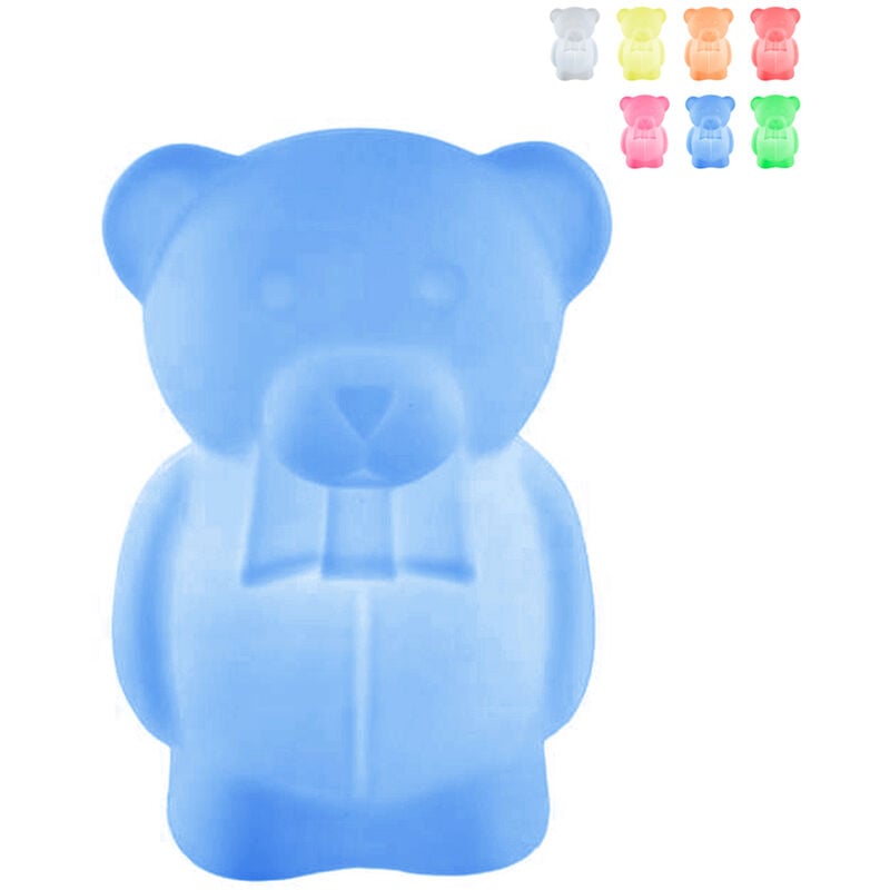 

Lámpara osito de diseño para habitaciones de niños Charlie Color: Azul Marino - Slide