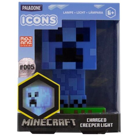 Lampara paladone icon minecraft creeper cargado