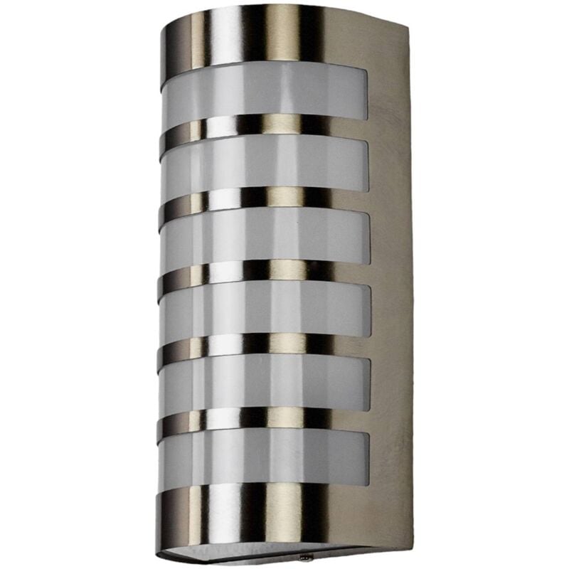 

Lindby - Lámpara pared ext acero inox decorativa Alvin