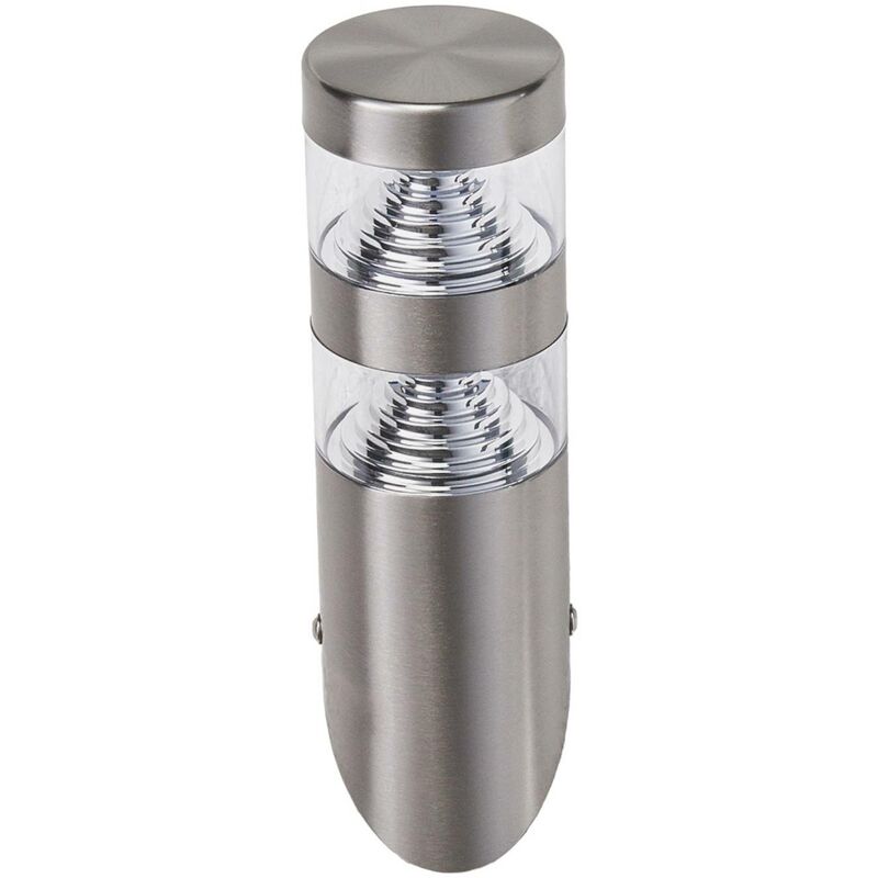 

Lindby - Aplique LED Lanea, acero inoxidable, inclinado