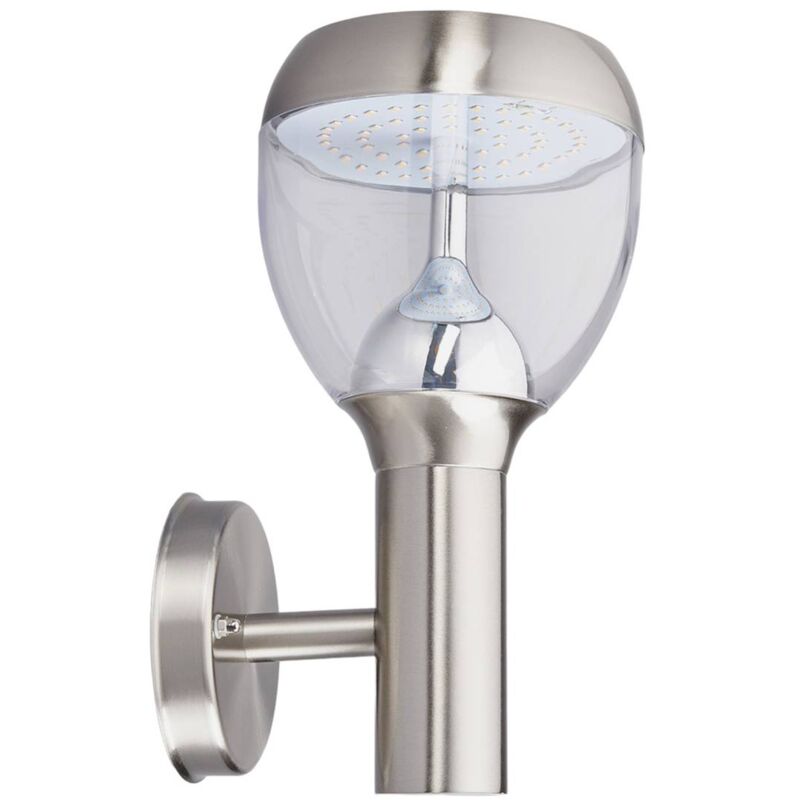 

lámpara pared exterior LED Etta acero inox.