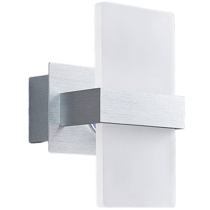 

Lámpara pared LED Yorick, pantalla plástico blanca