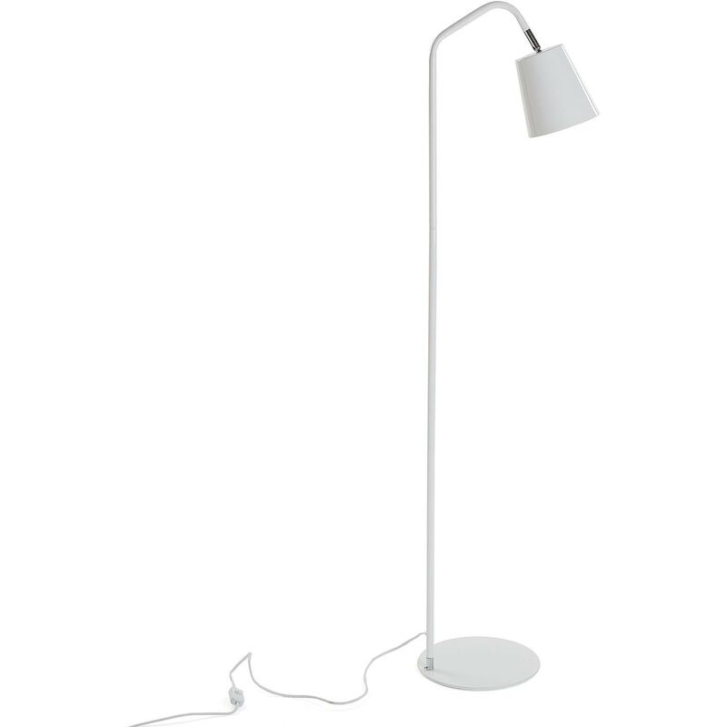 

Lampara Pie Coral Blanca