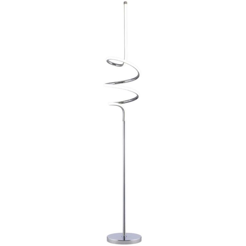 

Lámpara pie de salón Cain en cromo 179 cm(alto)23 cm(ancho)23 cm(largo)