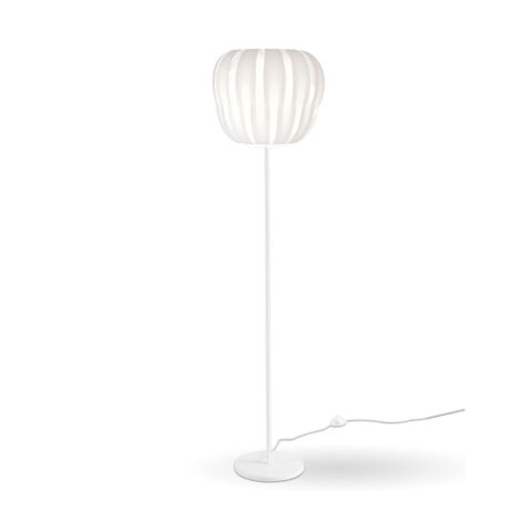 Lámpara Pie Pie Metal Blanco Cm. 42x172h