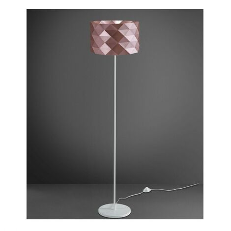 Lámpara Pie Pie Metal Rosa 40x153h Cm