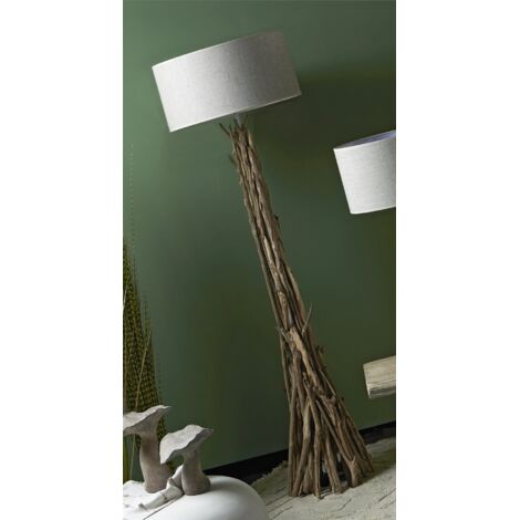 Lampara Pie Sarsi Ramas Castaño 162 Cms. 45Dx162 Cms