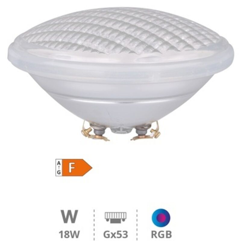Bombilla De Led Piscina 18W G53 Rgb Gsc 0704746