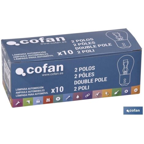 LÁMPARA PLAFONIER C10W (11X38mm) 24V venta unitaria