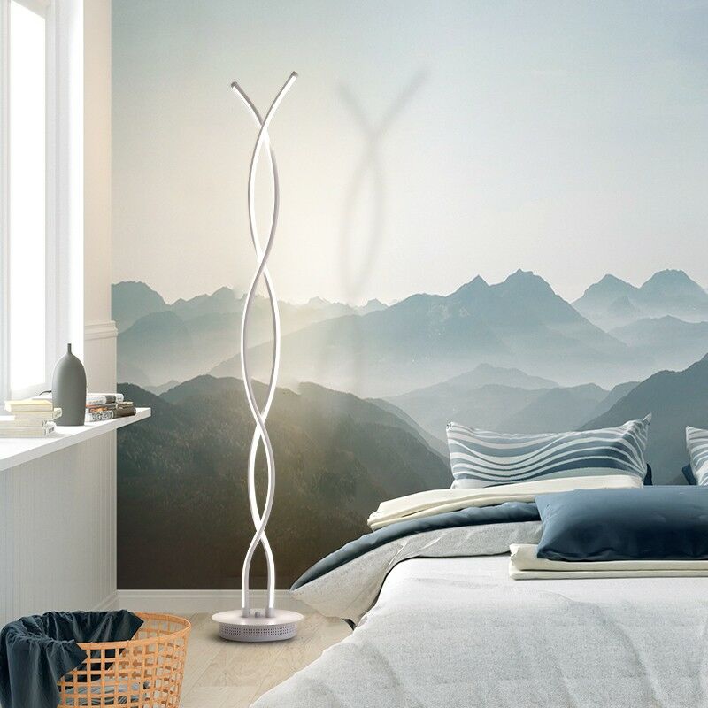 

Lámpara POLUS, de pié, blanca, led 60 w